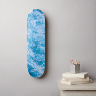 Seascape Skateboard mit Inspiriert Meereswellen