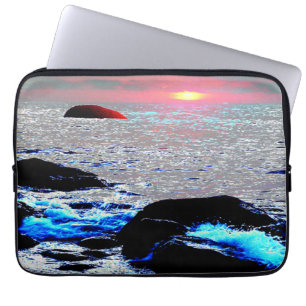 Seascape Sonnenuntergang...... Laptopschutzhülle