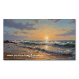 Seascape Storydoy Magnetische Visitenkarte