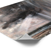 Seascape Study with Rain Cloud - John Constable Poster (Ecke)