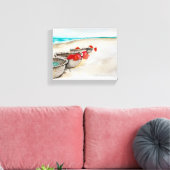 Seascape. Vietnam. Küste in Hoi An Leinwanddruck (Insitu (Wohnzimmer))