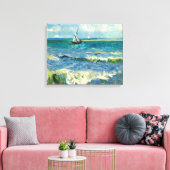 Seascape | Vincent van Gogh Leinwanddruck (Insitu (Wohnzimmer))