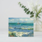 Seascape | Vincent van Gogh Postkarte (Stehend Vorderseite)