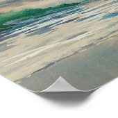 Seascape von Alfred Bricher Poster (Ecke)
