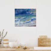 Seascape von Pierre-Auguste Renoir Poster (Küche)