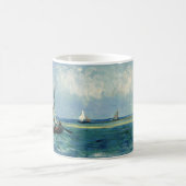 Seascape von Van Gogh, Französisch-Vintage Kunst Kaffeetasse (Mittel)
