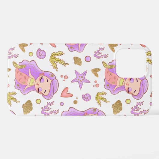 Seascape with Beach, Great Wave & Mount Sea Case iPhone Hülle (Rückseite (Horizontal))