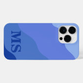 Seascape with Beach, Great Wave & Mount Sea Case iPhone Hülle (Rückseite (Horizontal))