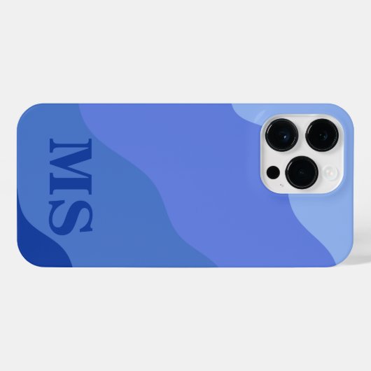 Seascape with Beach, Great Wave & Mount Sea Case iPhone Hülle (Rückseite (Horizontal))