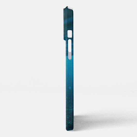 Seascape with Beach, Great Wave & Mount Sea Case iPhone Hülle (Linke Seite)