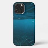 Seascape with Beach, Great Wave & Mount Sea Case iPhone Hülle (Rückseite)