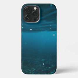 Seascape with Beach, Great Wave & Mount Sea Case iPhone 13 Pro Max Hülle