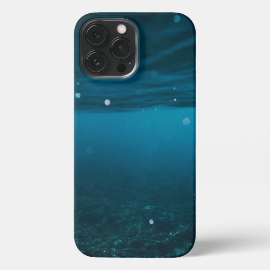 Seascape with Beach, Great Wave & Mount Sea Case iPhone Hülle (Rückseite)