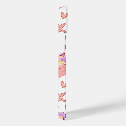 Seascape with Beach, Great Wave & Mount Sea Case iPhone Hülle (Rechte Seite)