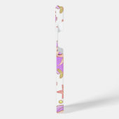 Seascape with Beach, Great Wave & Mount Sea Case iPhone Hülle (Linke Seite)