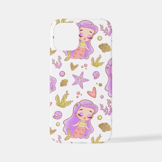 Seascape with Beach, Great Wave & Mount Sea Case iPhone Hülle (Rückseite)