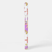 Seascape with Beach, Great Wave & Mount Sea Case iPhone Hülle (Linke Seite)