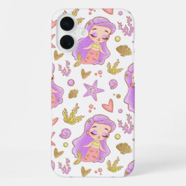  Seascape with Beach, Great Wave & Mount Sea Case iPhone 16 Plus Hülle