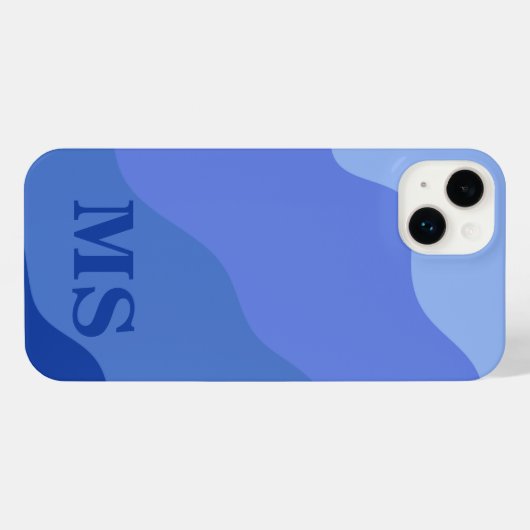 Seascape with Beach, Great Wave & Mount Sea Case iPhone Hülle (Rückseite (Horizontal))