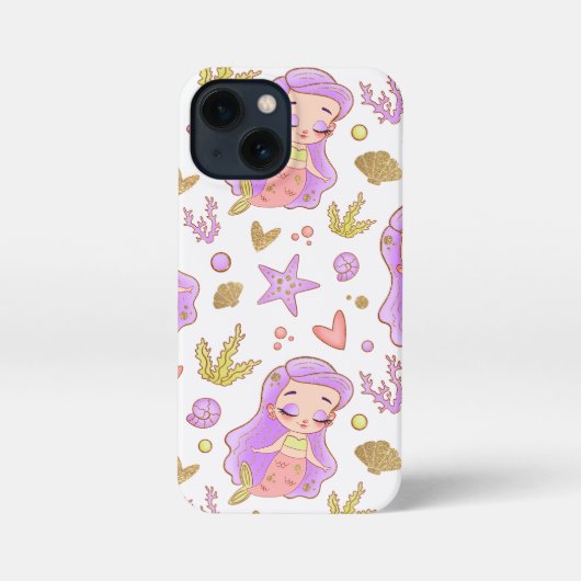  Seascape with Beach, Great Wave & Mount Sea Case iPhone Hülle (Rückseite)