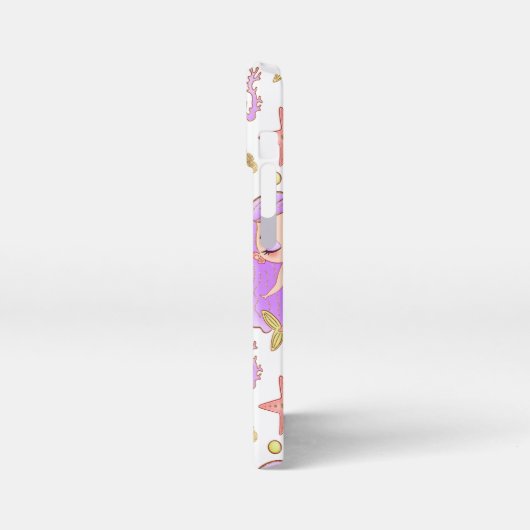  Seascape with Beach, Great Wave & Mount Sea Case iPhone Hülle (Linke Seite)