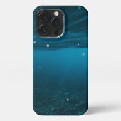 Seascape with Beach, Great Wave & Mount Sea Case iPhone Hülle (Rückseite)