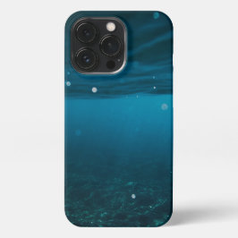 Seascape with Beach, Great Wave & Mount Sea Case iPhone 13 Pro Hülle