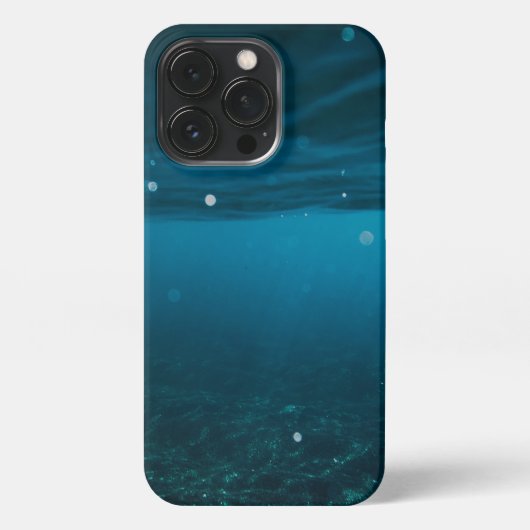 Seascape with Beach, Great Wave & Mount Sea Case iPhone Hülle (Rückseite)