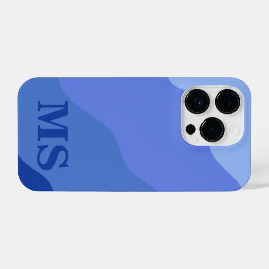 Seascape with Beach, Great Wave & Mount Sea Case iPhone Hülle (Rückseite (Horizontal))