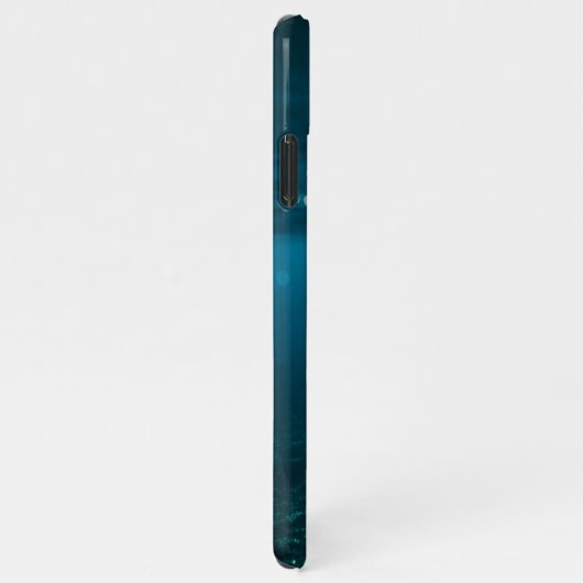 Seascape with Beach, Great Wave & Mount Sea Case iPhone Hülle (Rechte Seite)