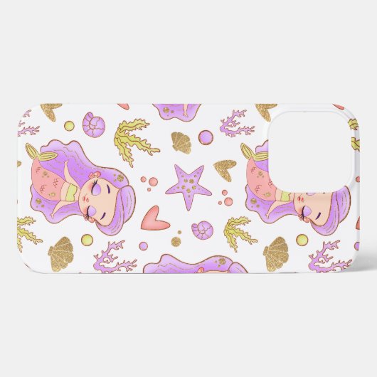 Seascape with Beach, Great Wave & Mount Sea Case iPhone Hülle (Rückseite (Horizontal))