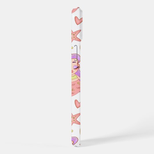 Seascape with Beach, Great Wave & Mount Sea Case iPhone Hülle (Rechte Seite)