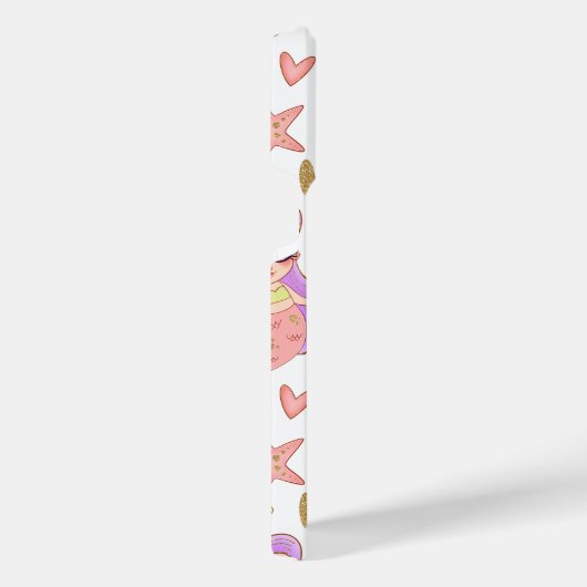 Seascape with Beach, Great Wave & Mount Sea Case iPhone Hülle (Rechte Seite)