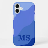 Seascape with Beach, Great Wave & Mount Sea Case iPhone Hülle (Rückseite)