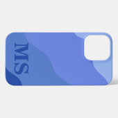 Seascape with Beach, Great Wave & Mount Sea Case iPhone Hülle (Rückseite (Horizontal))