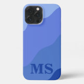 Seascape with Beach, Great Wave & Mount Sea Case iPhone Hülle (Rückseite)