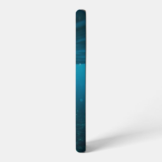 Seascape with Beach, Great Wave & Mount Sea Case Samsung Galaxy Hülle (Linke Seite)