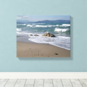 Seascape Wrapped Canvas Leinwanddruck (Insitu (Holzboden))