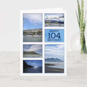 Seascapes 104. Geburtstagskarte Karte
