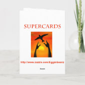 Seascapes 70. Geburtstagkarte Karte (Rückseite)