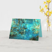 Seascapes Grußkarten IV Karte (Gelbe Blume)