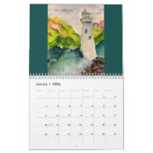 Seascapes Leuchtturmkalender Kalender (Jan 2026)