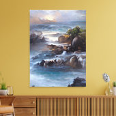 Seascapes Reihe 2/3 Leinwanddruck (Insitu (Wohnzimmer))