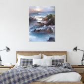 Seascapes Reihe 2/3 Leinwanddruck (Insitu (Schlafzimmer))