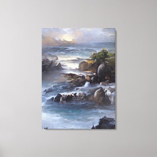 Seascapes Reihe 2/3 Leinwanddruck (Vorderseite)