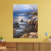 Seascapes Serie - 3/3 Leinwanddruck (Insitu (Wohnzimmer))