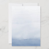 Seascapes Ziel Seaside Wedding Einladung (Rückseite)