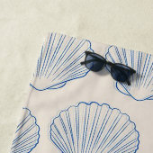 Seashell Aesthetic Strandtuch (Beispiel)