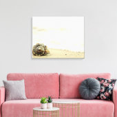 Seashell allein am Strand Leinwanddruck (Insitu (Wohnzimmer))