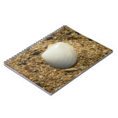 Seashell am Sand Notizblock (Linke Seite)